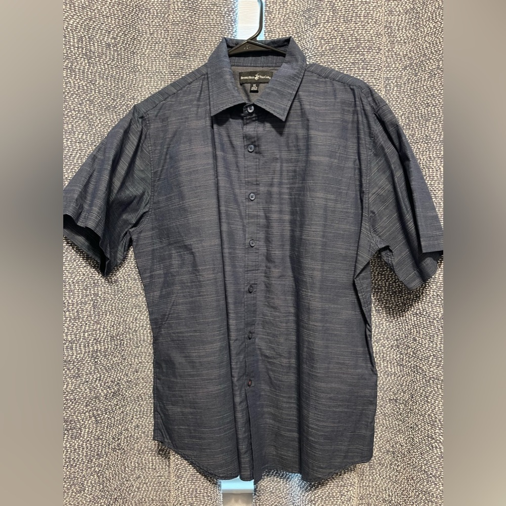 XL Beverly Hills Polo Button Down short-sleeve shirt